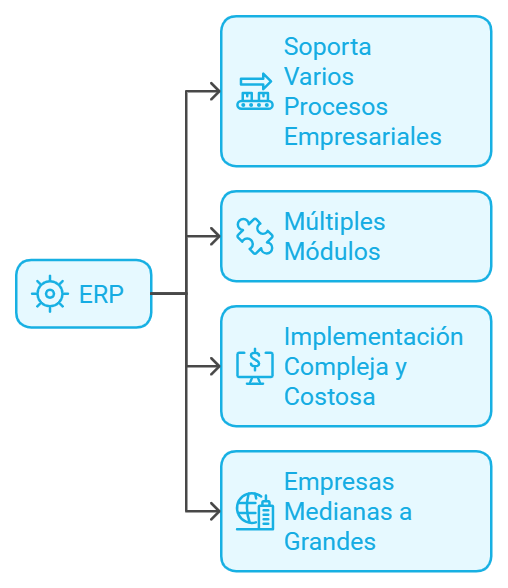Características de un ERP
