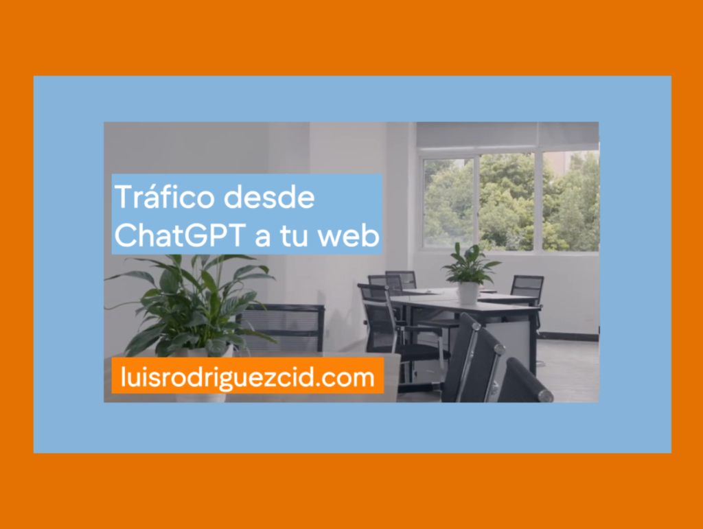 conoce el trafico desde chat gpt a tu web con ga4